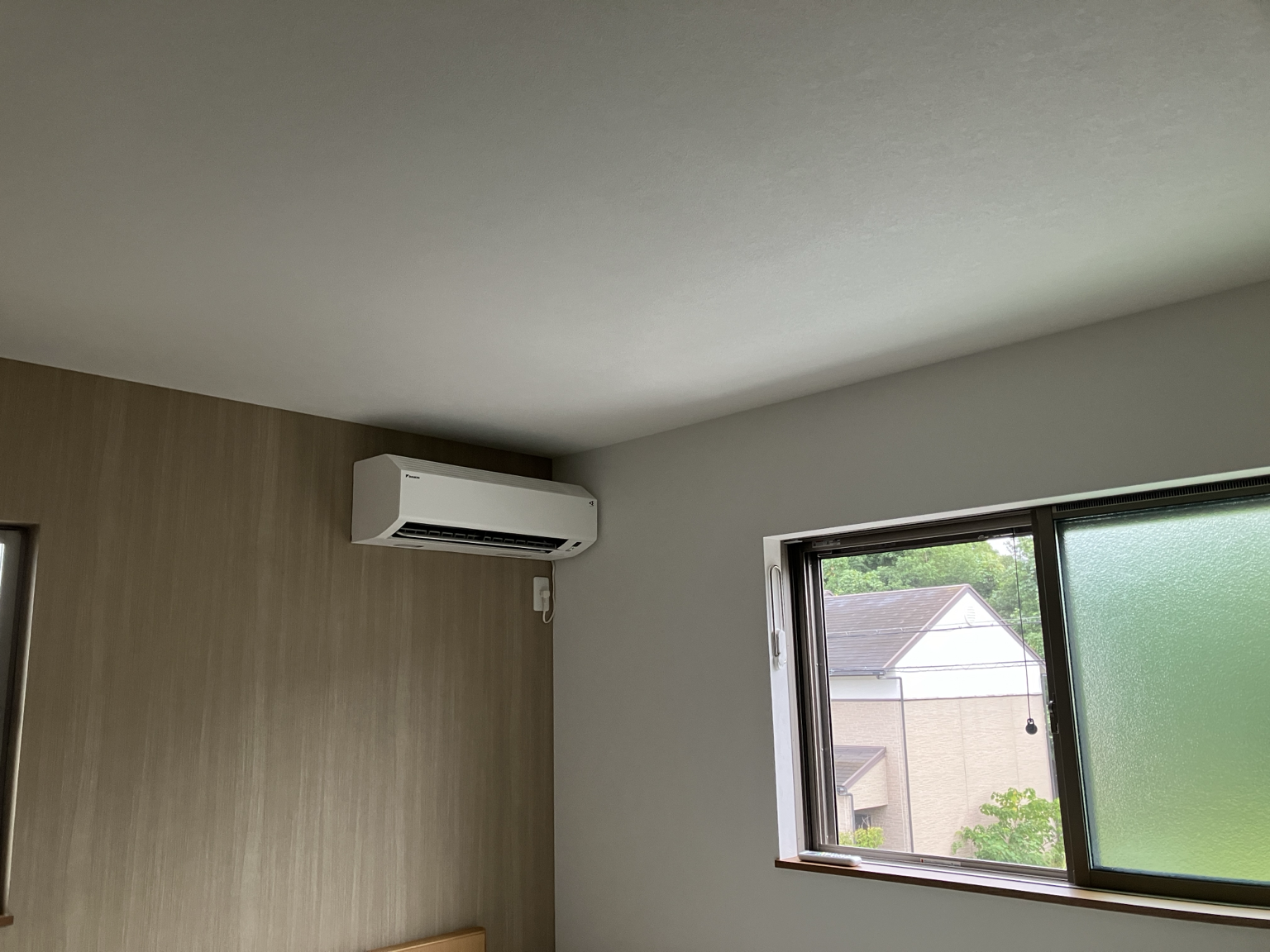 室内機施工写真