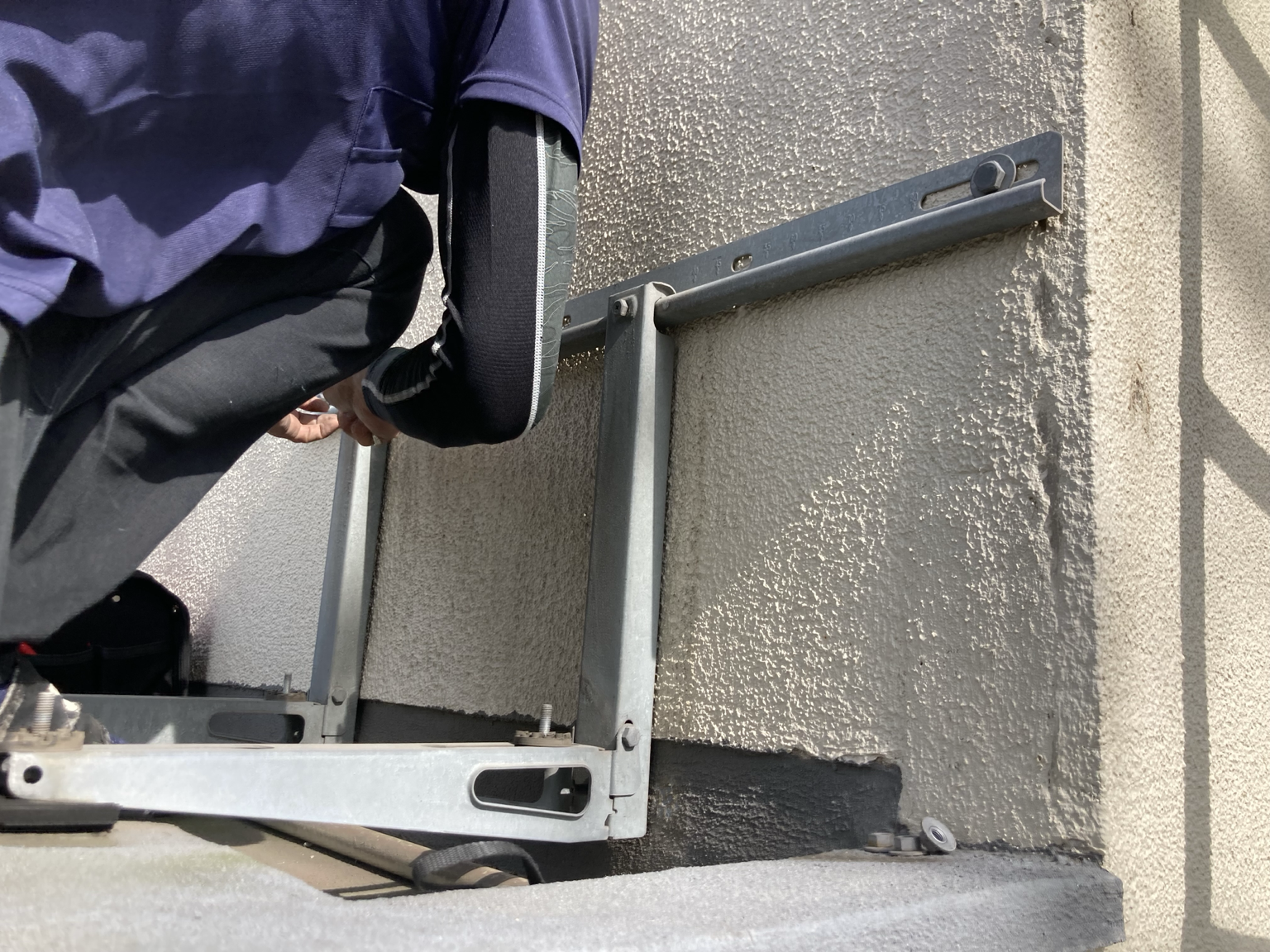 室内機取付作業